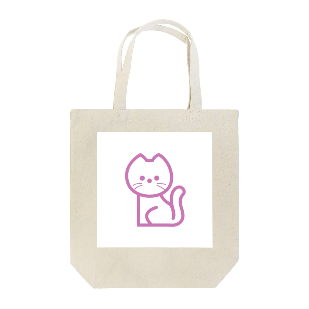 Lotus Flowerのにゃんこ Tote Bag