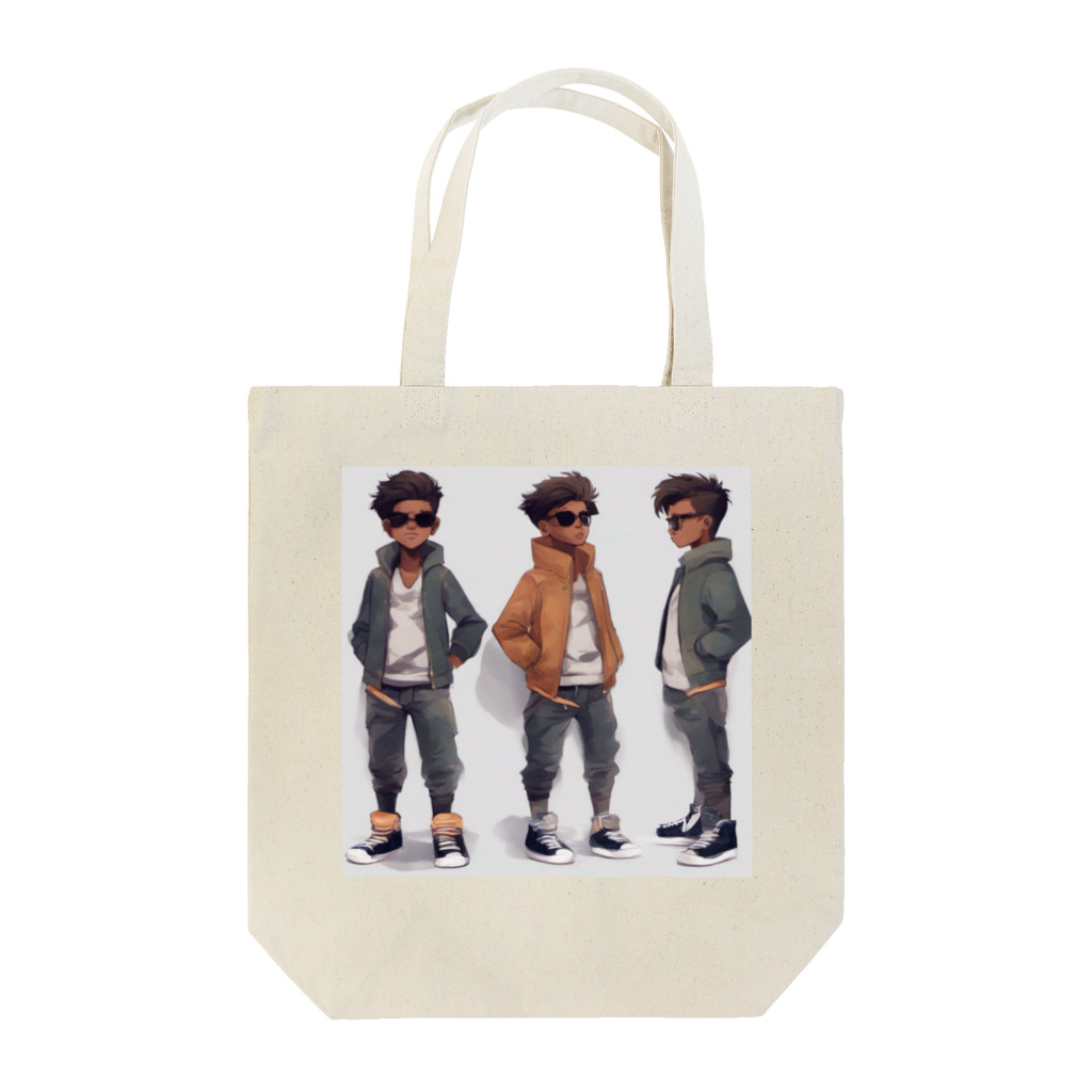 samefudeのAI少年コレクション Tote Bag