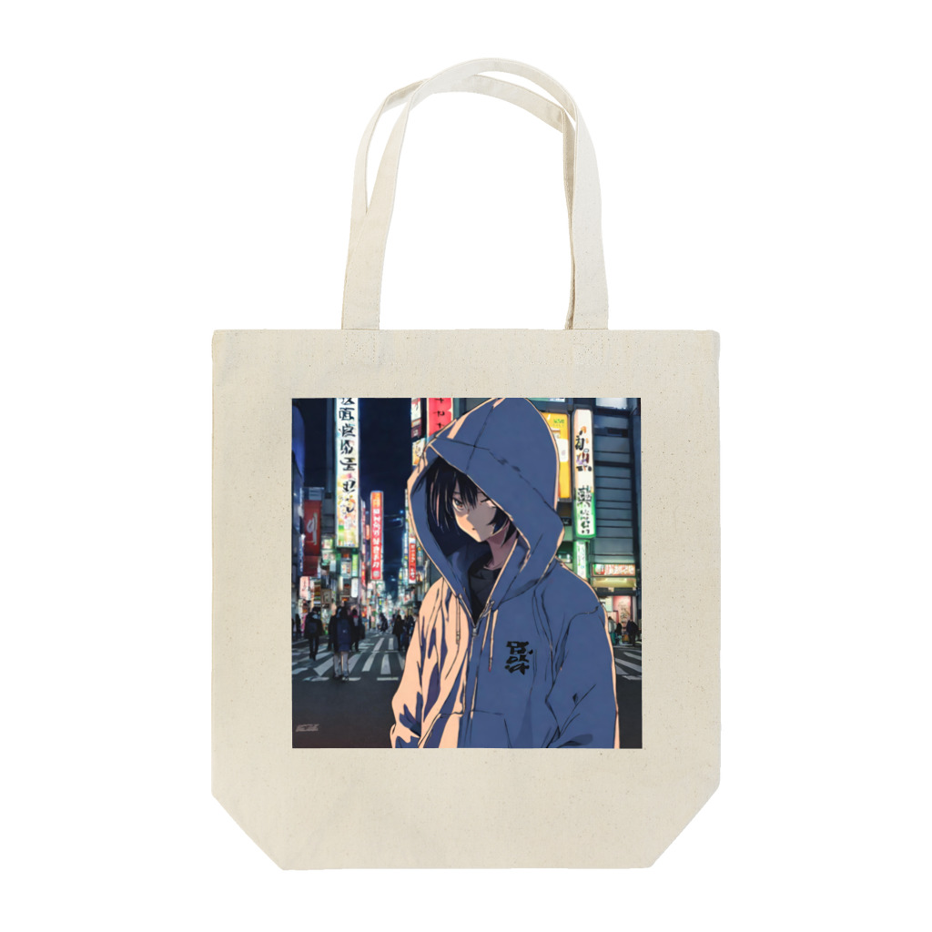 El Sol 85のパーカーフードの少女　池袋編 Tote Bag