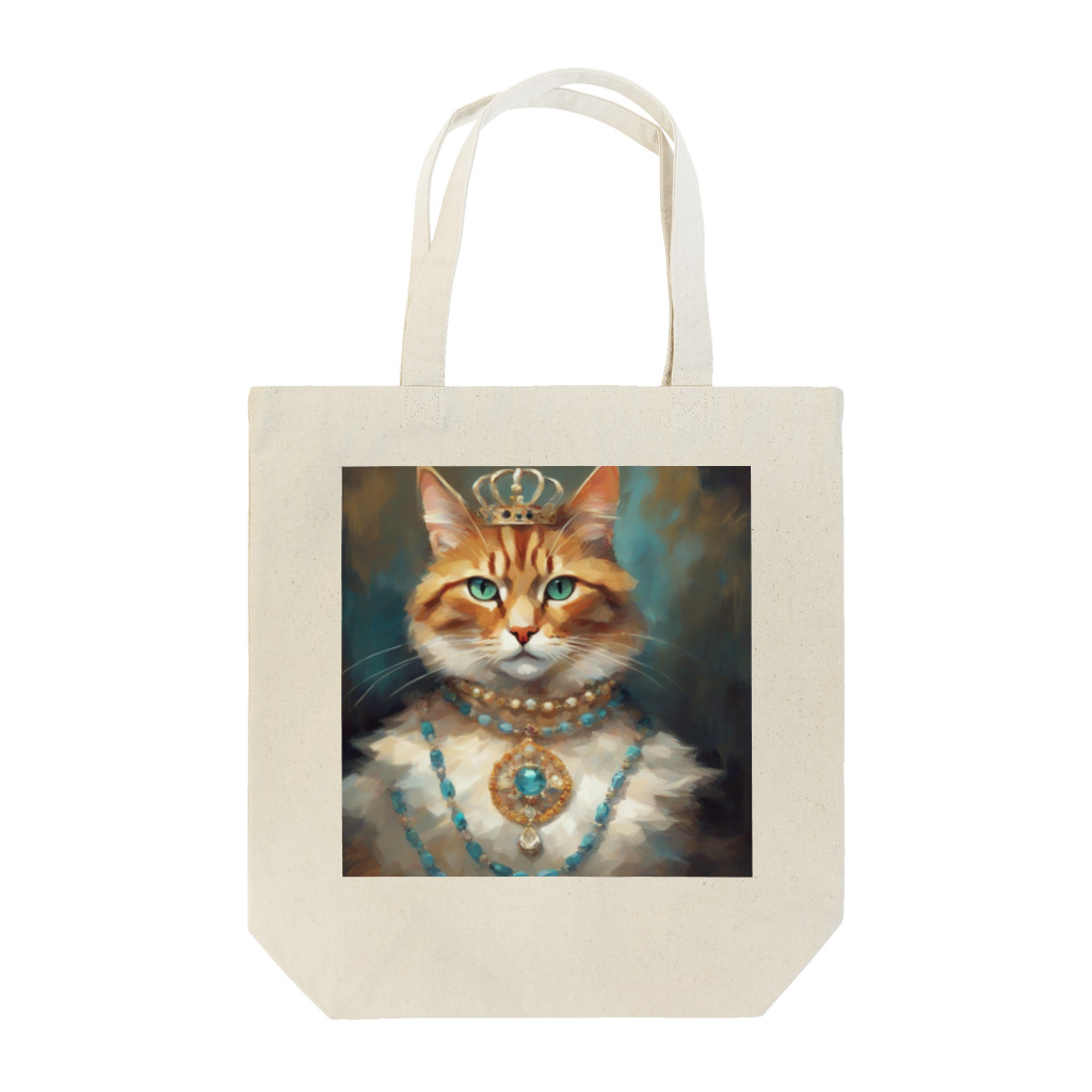 esmeralda64のパライバトルマリンの瞳の猫 Tote Bag