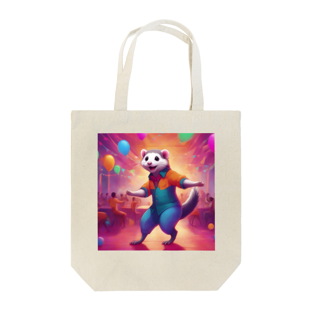 キャリーのダンサーフェレット Tote Bag