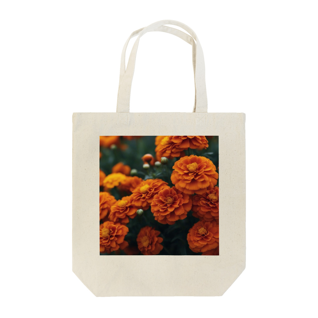 紅茶のキンセンカ柄 Tote Bag