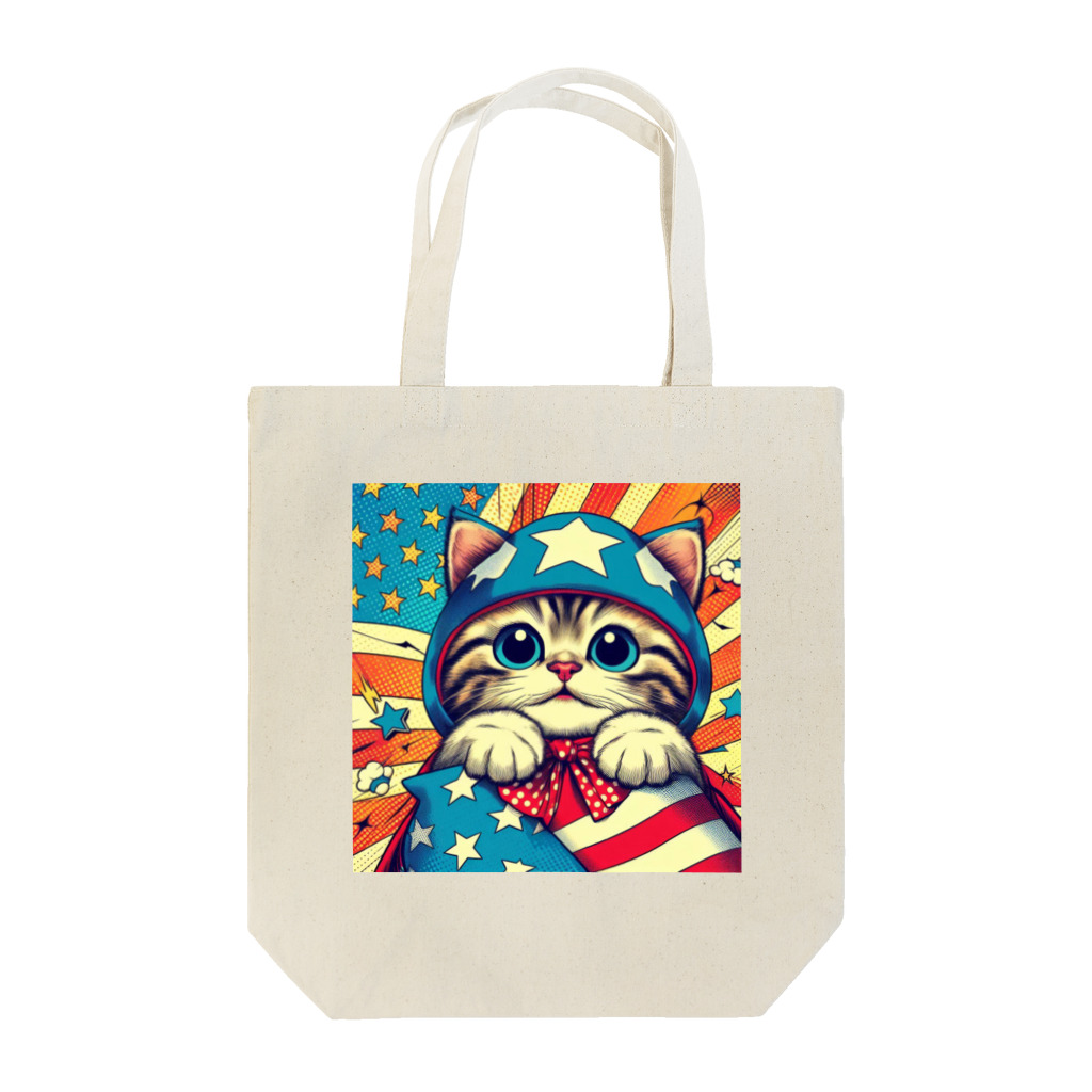 Chiro22のアニメチックねこちゃん。 Tote Bag