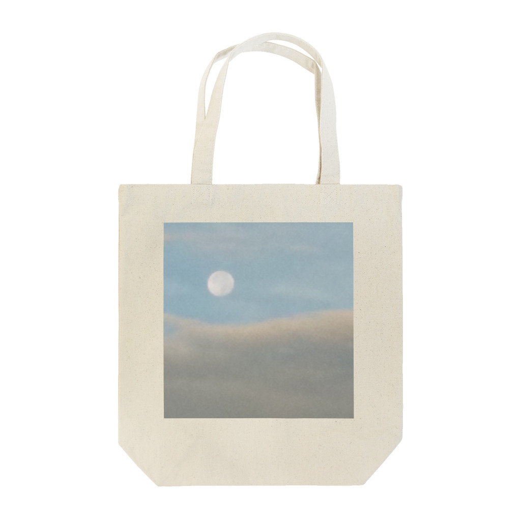 satoharuの朝方の月 Tote Bag