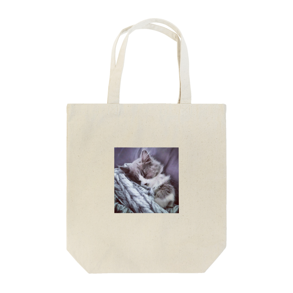 yumi81japanの助けてくださいfip cat Tote Bag