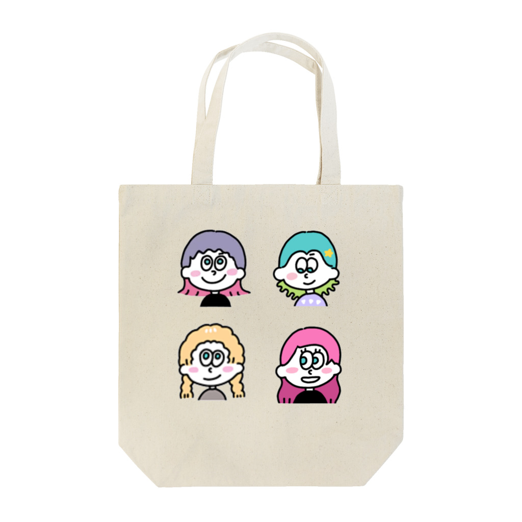 ★Mayamaya★の★ポップな女の子の笑顔★④ Tote Bag