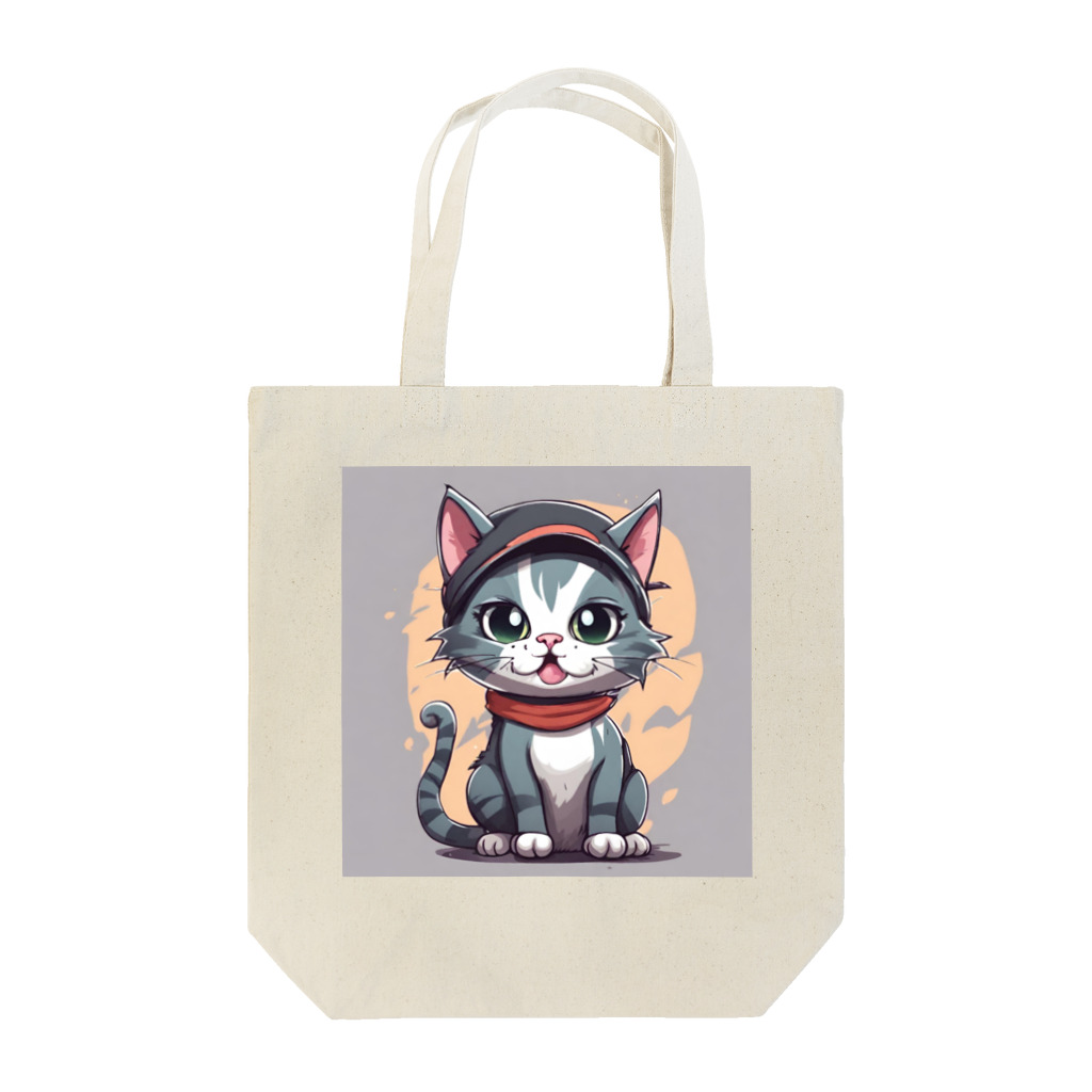 じゅんじゅんのキャップ猫 Tote Bag