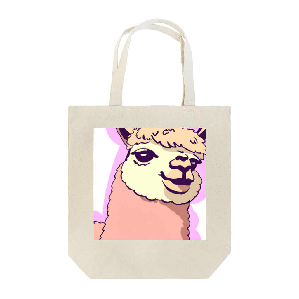 LIMEtimeの夢みアルパカ Tote Bag