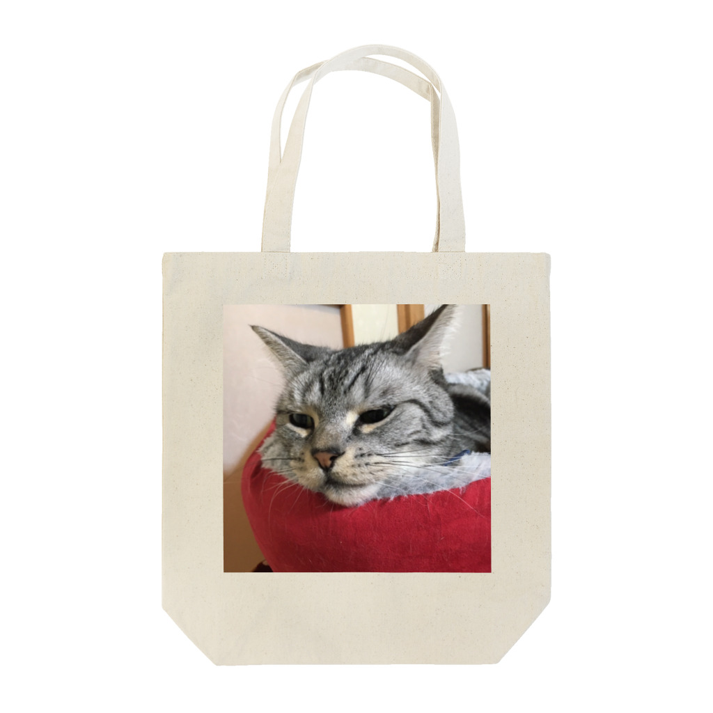 ねこノートのあごのせ寝 Tote Bag