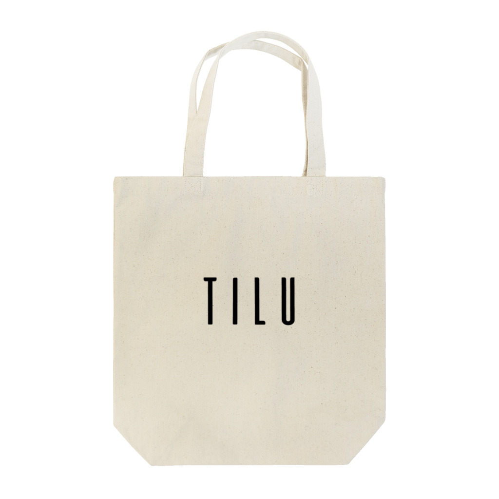 TILUのTILU (black) トートバッグ