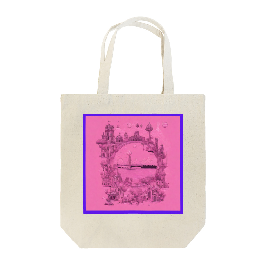 Yu-takuのpink world Tote Bag