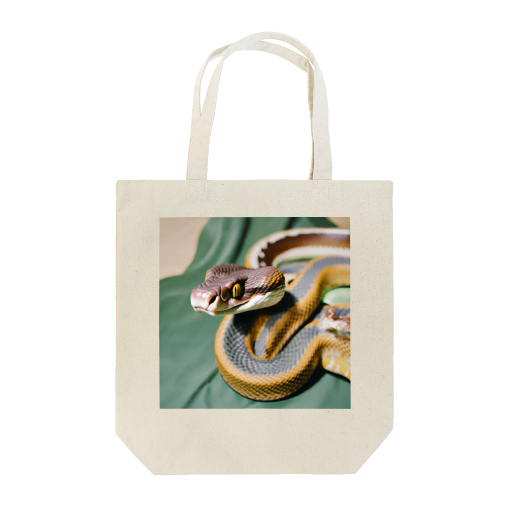 Yasu3141のヘビ Tote Bag