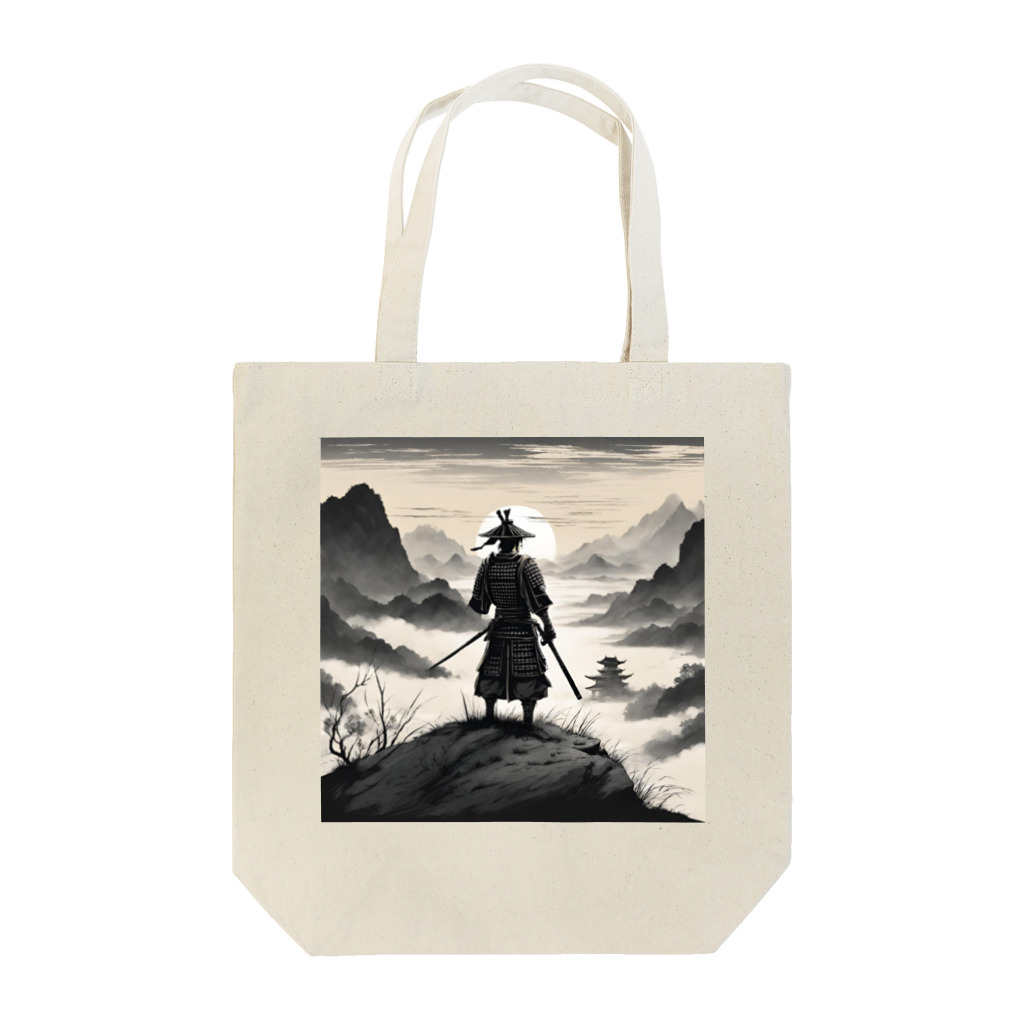 d-design-labの戦に敗れた武士が佇む風景画4 Tote Bag