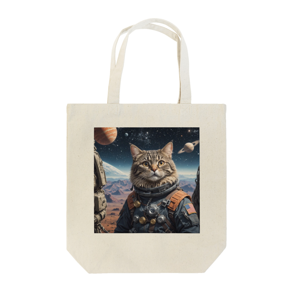 roogerの宇宙猫1 Tote Bag