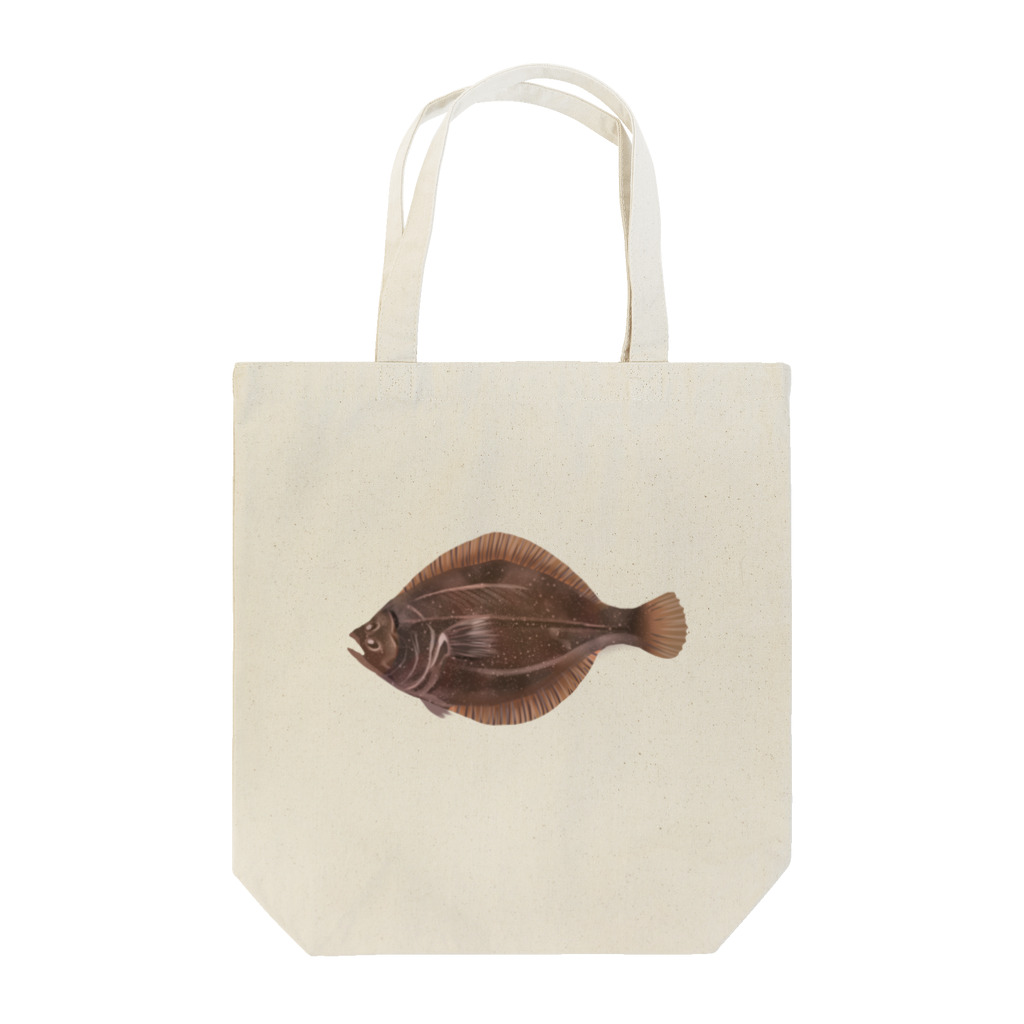 いくら丼のヒラメ Tote Bag