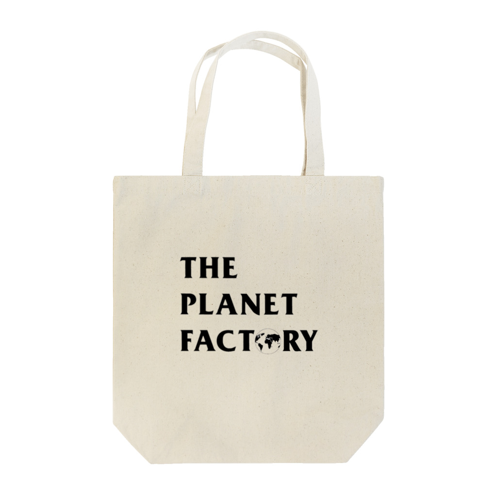 theplanetfactoryのlogo トートバッグ