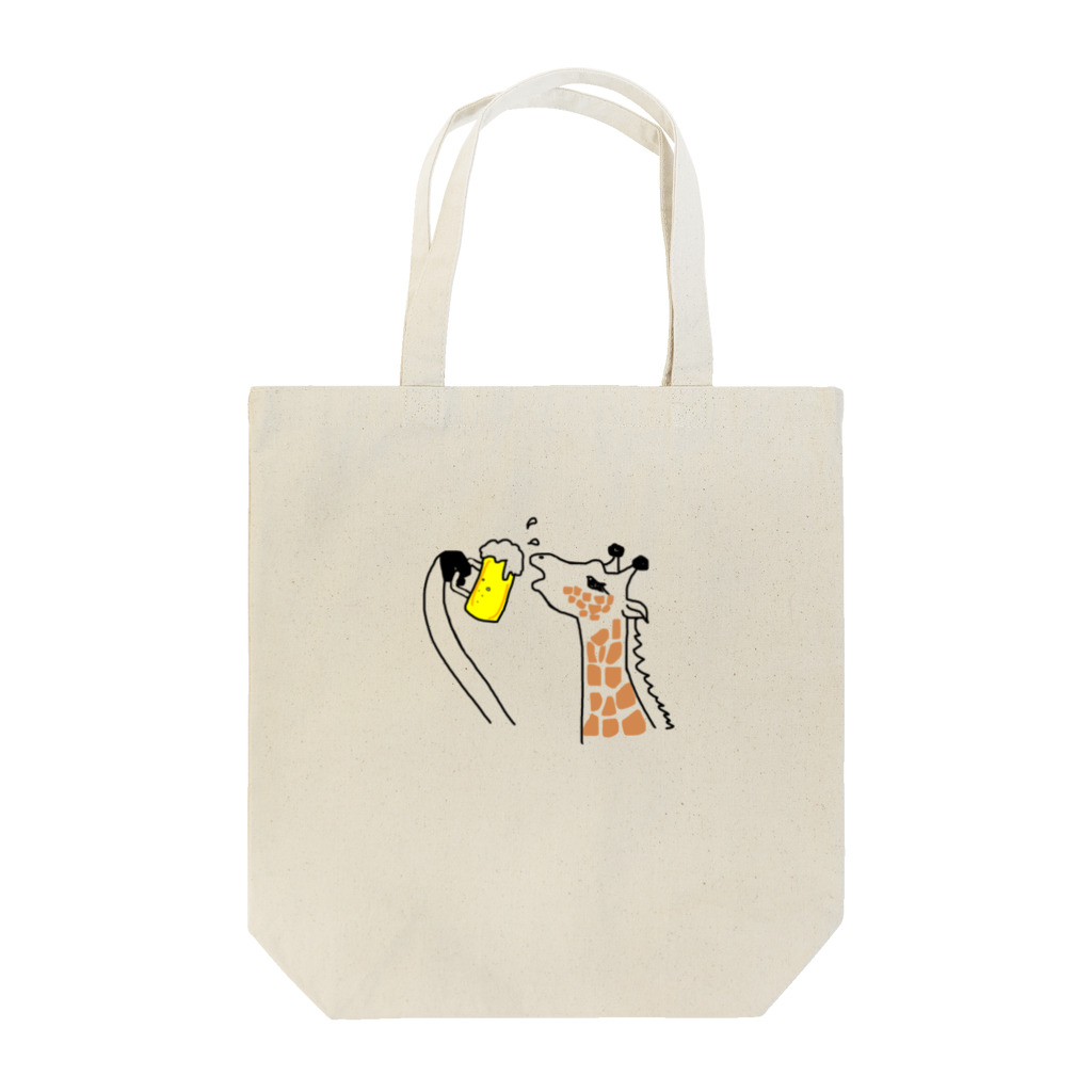 しるこり。のキリンとビール Tote Bag