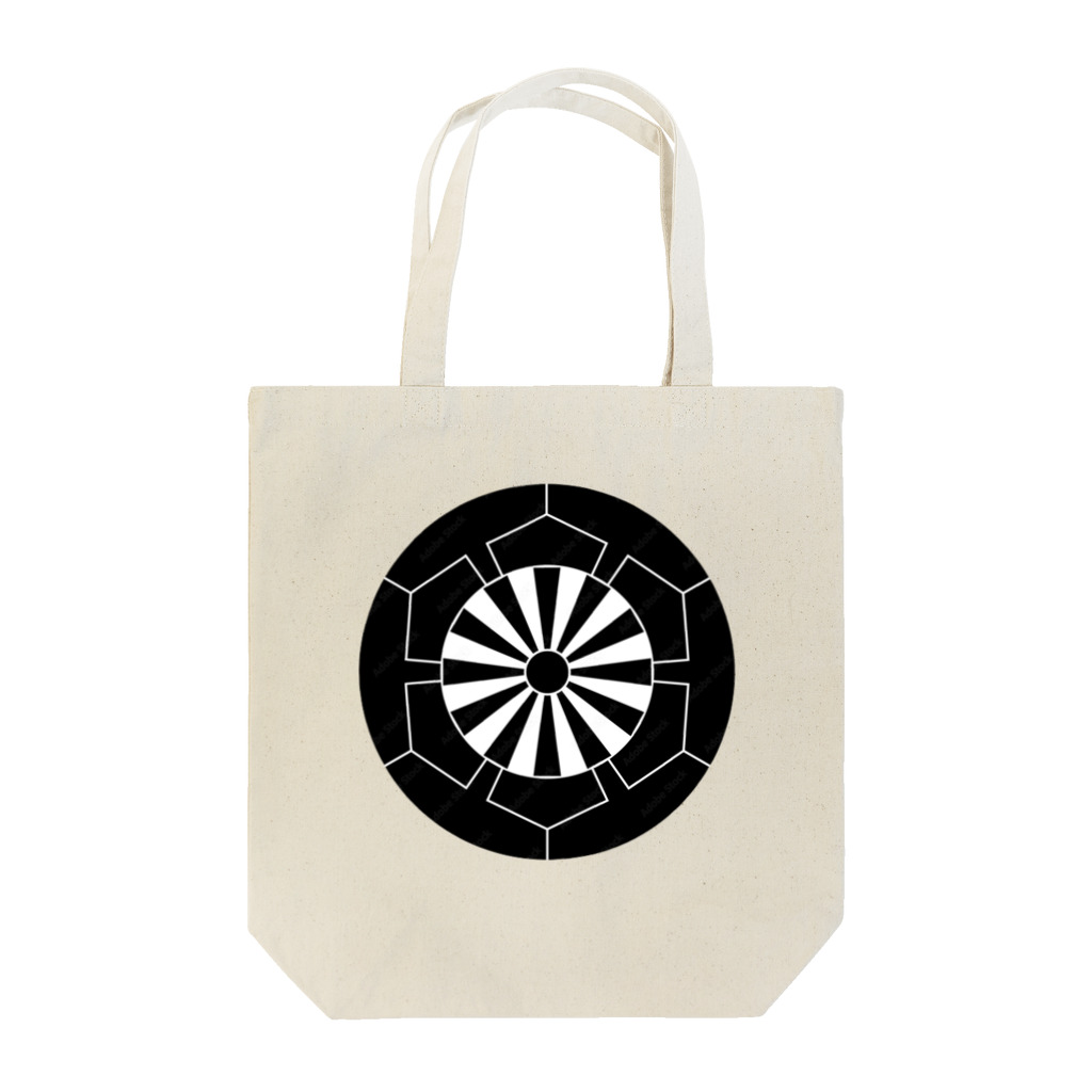 Yukimurakun「Samurai」の源氏車家紋 Tote Bag