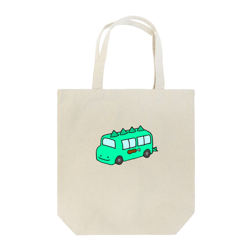 いぬのはなこ小屋のきょうりゅう幼稚園 Tote Bag