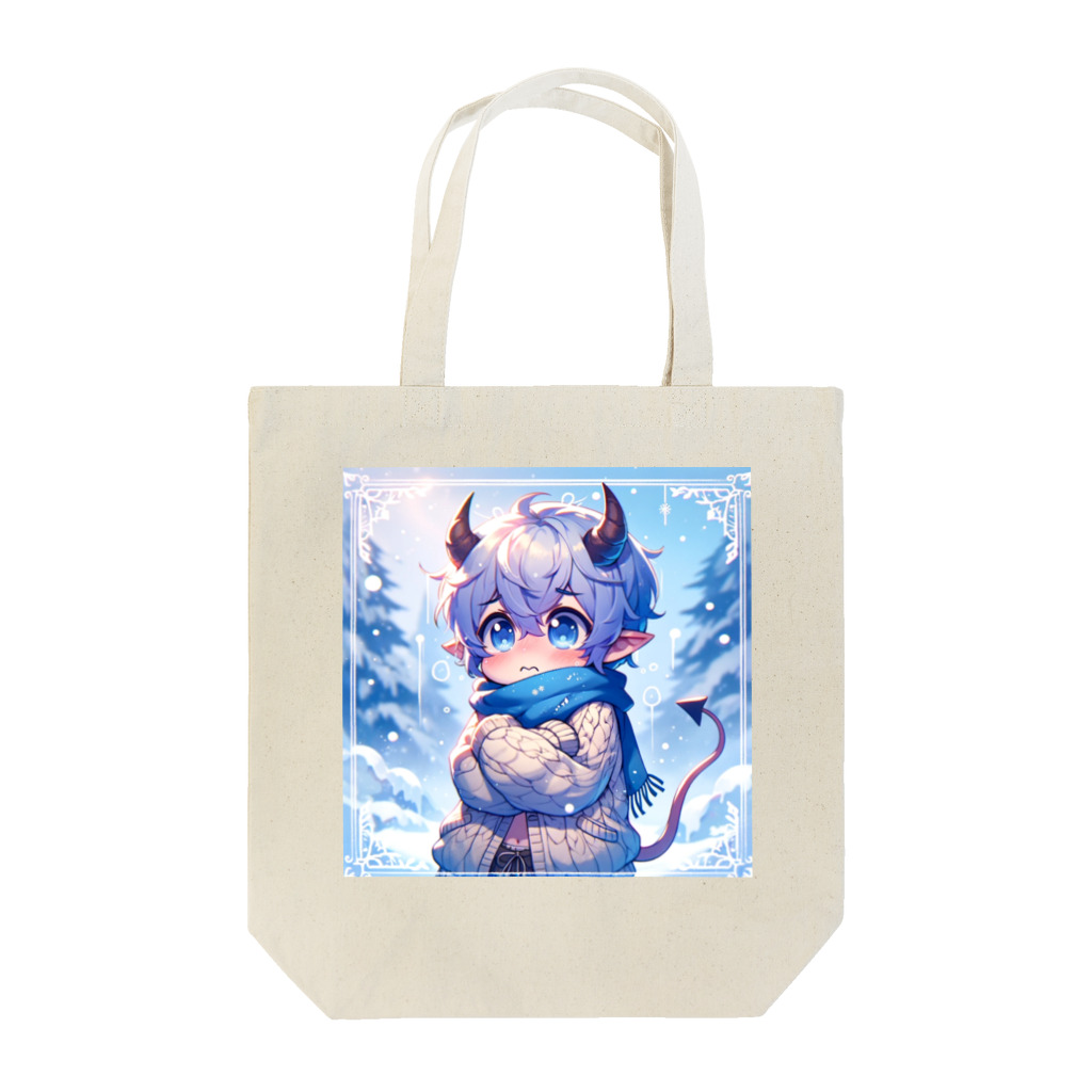 呪文・魔法唱えますのオニのコドモpart2 Tote Bag