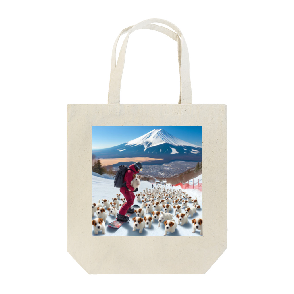 LeoGonのゲレンデジャック Tote Bag