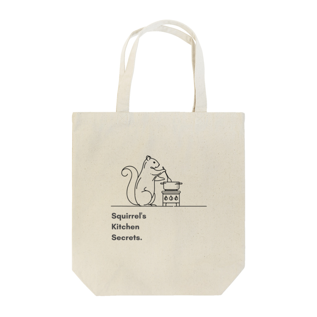 Clozettaのリスの料理 Tote Bag