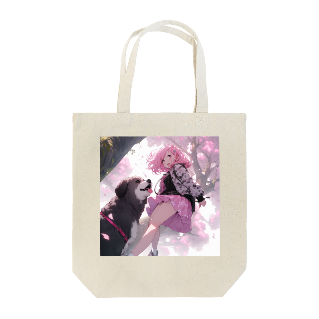 ぶーたんの公園の友情 Tote Bag