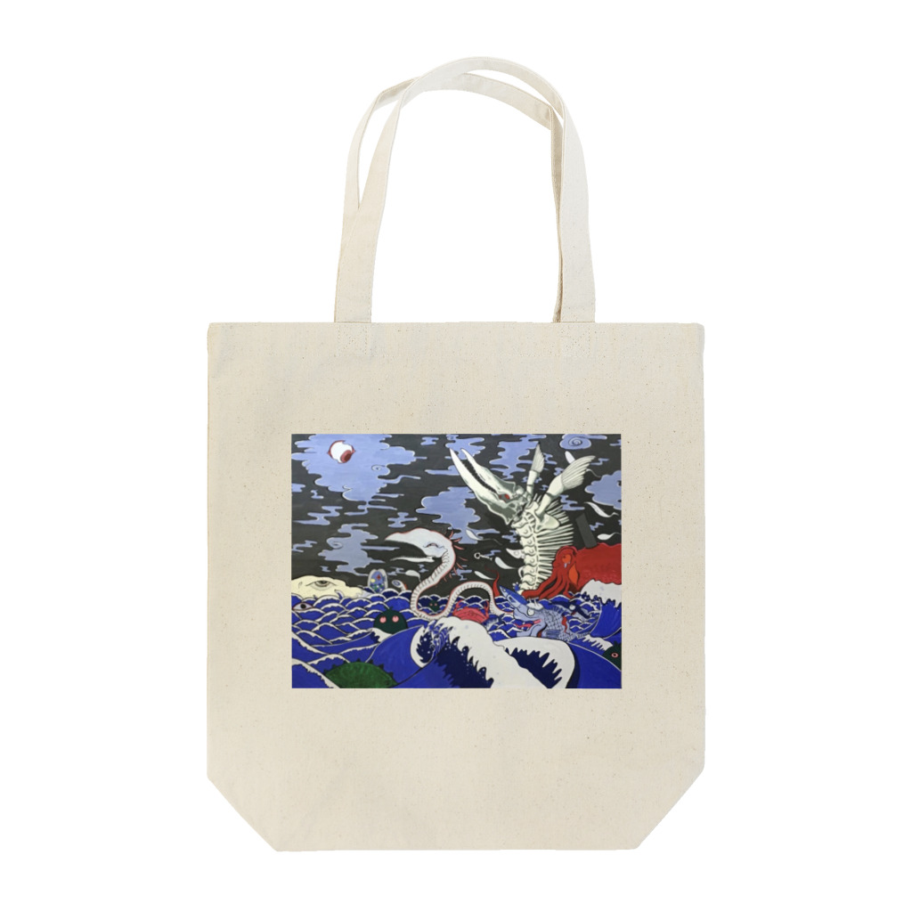 なっちゅ雑貨店の妖怪大水泳大会 Tote Bag