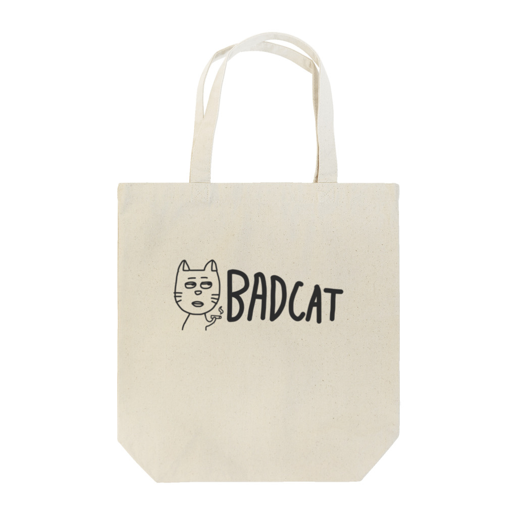 PretzelのBad cat トートバッグ