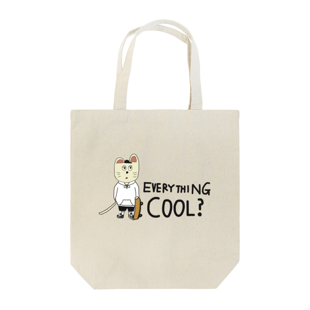 Pretzelのしろねこ シンバ(スケーターver.) Tote Bag