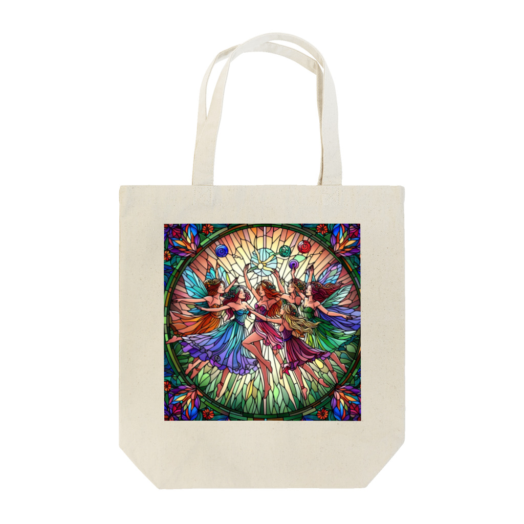 かるるんショップの妖精の舞シリーズ　祝福 Tote Bag