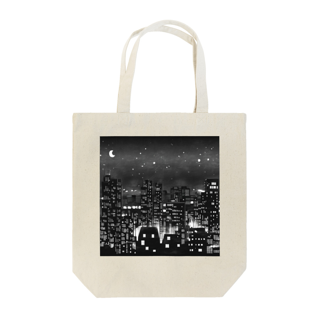 MEGROOVEの都会の夜景🏙 Tote Bag