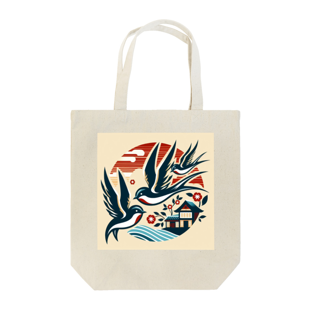 ハリネズミ商会のツバメ Tote Bag