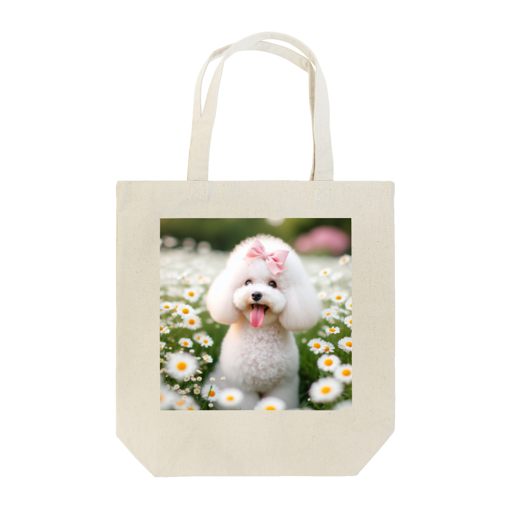 HOSINOKOのプードルのラブちゃん Tote Bag