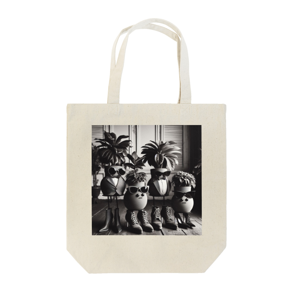 cute in cool shopの真似しておしゃれになった植物 Tote Bag