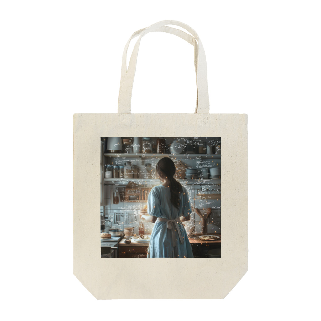 天才マーケットの天才奥さん Tote Bag