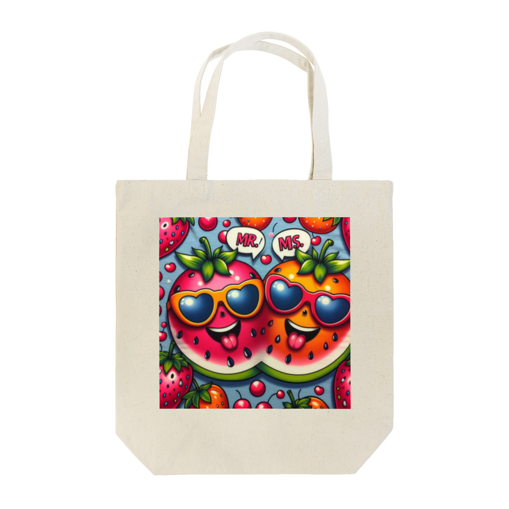 D-91のおしゃれフルーツコンビ Tote Bag