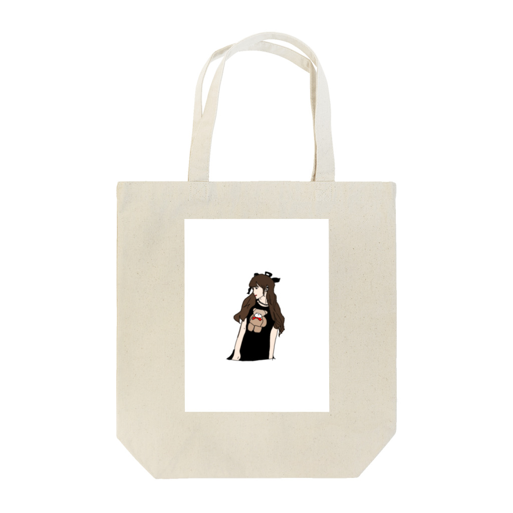 dorima-の黒服の少女 Tote Bag