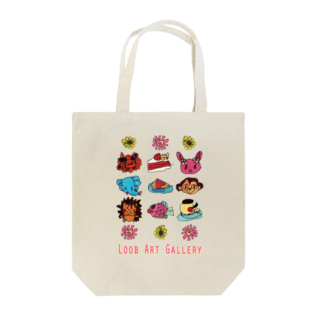 Loob Art Galleryの好きなかお トートバッグ