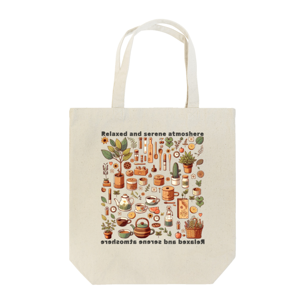 nekosenshiのごちゃごちゃカフェ小物 Tote Bag