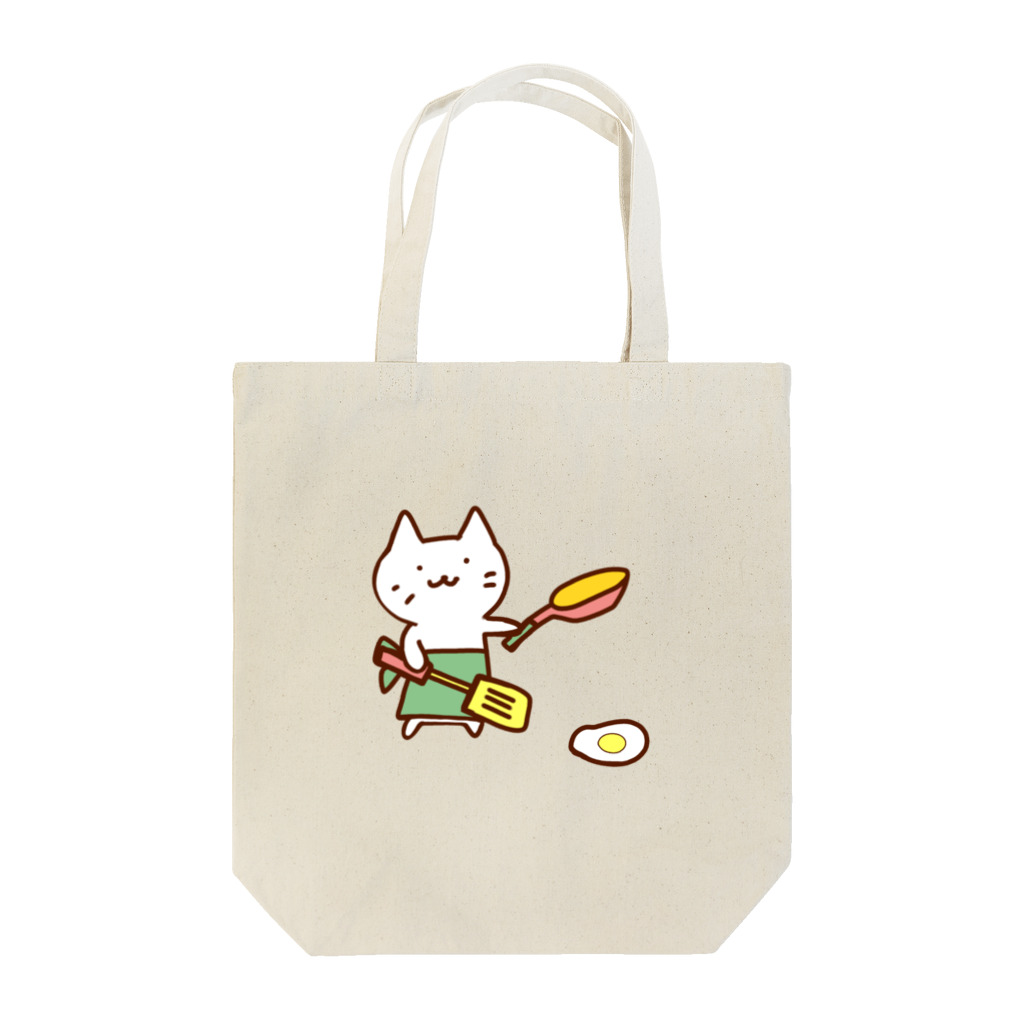 Hello Happy Catのじろにゃん 趣味はお料理 Tote Bag