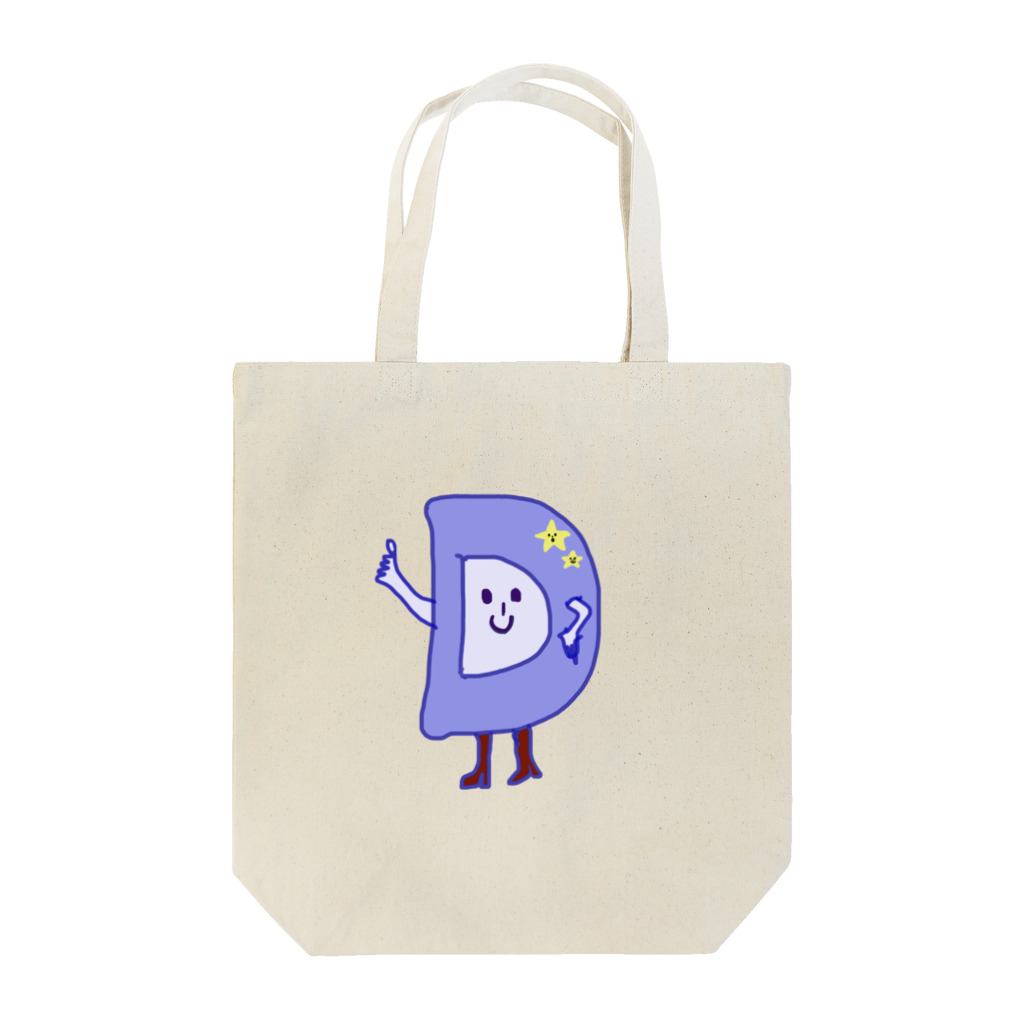 ミーミー⭐︎イニシャルズ/スージーズストアのイニシャルズ⭐︎D(ディー) Tote Bag