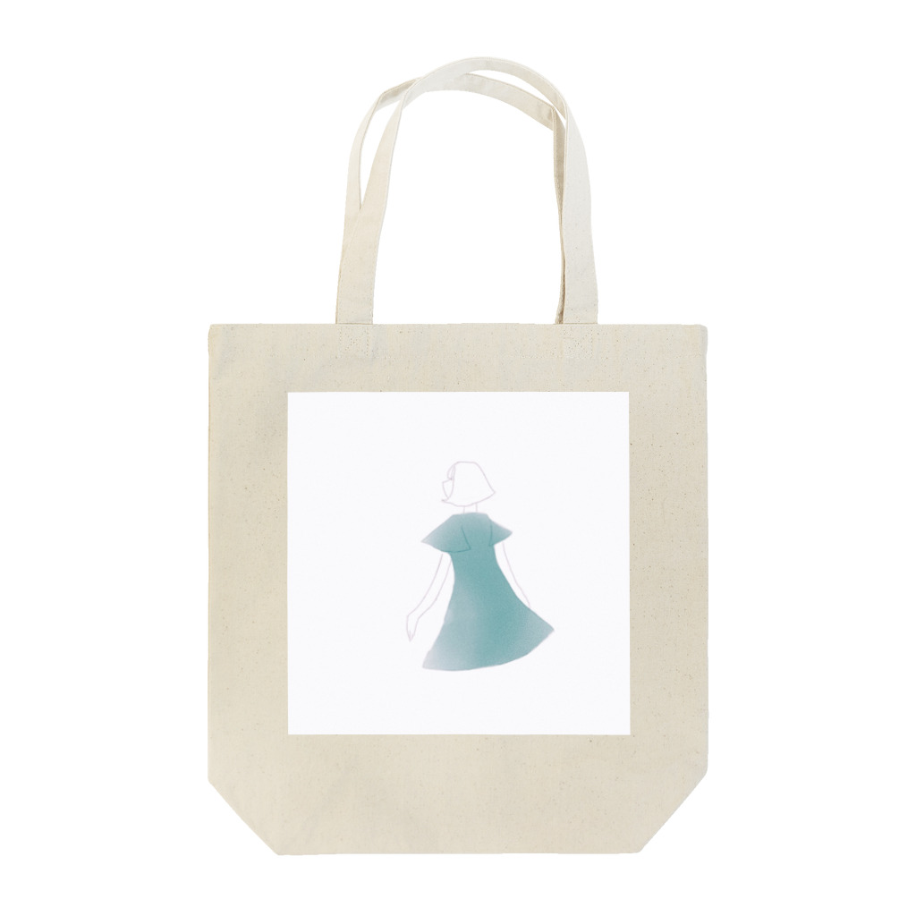 ほうじ茶の消えかけの女の子 Tote Bag