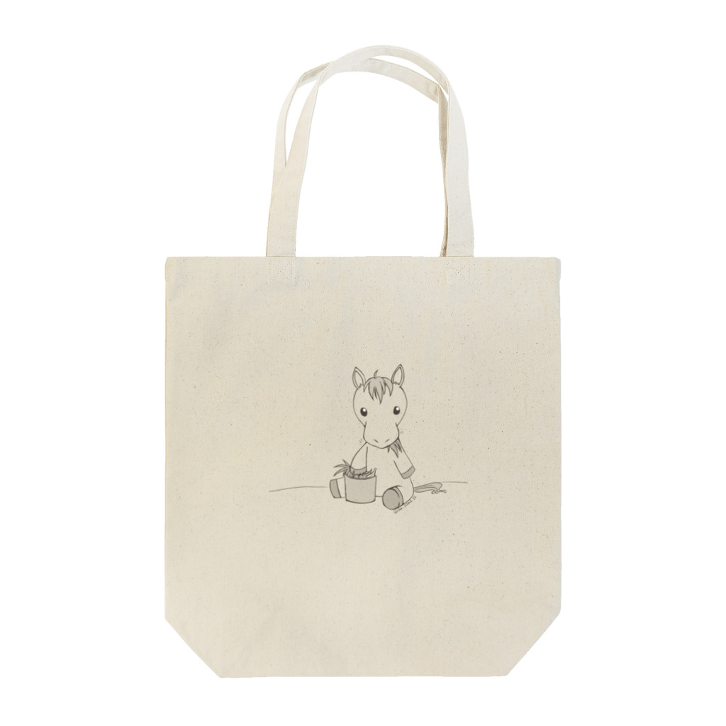 am（あむ）🐴好きの🐴絵描きのもぐもぐお馬さん☆ Tote Bag