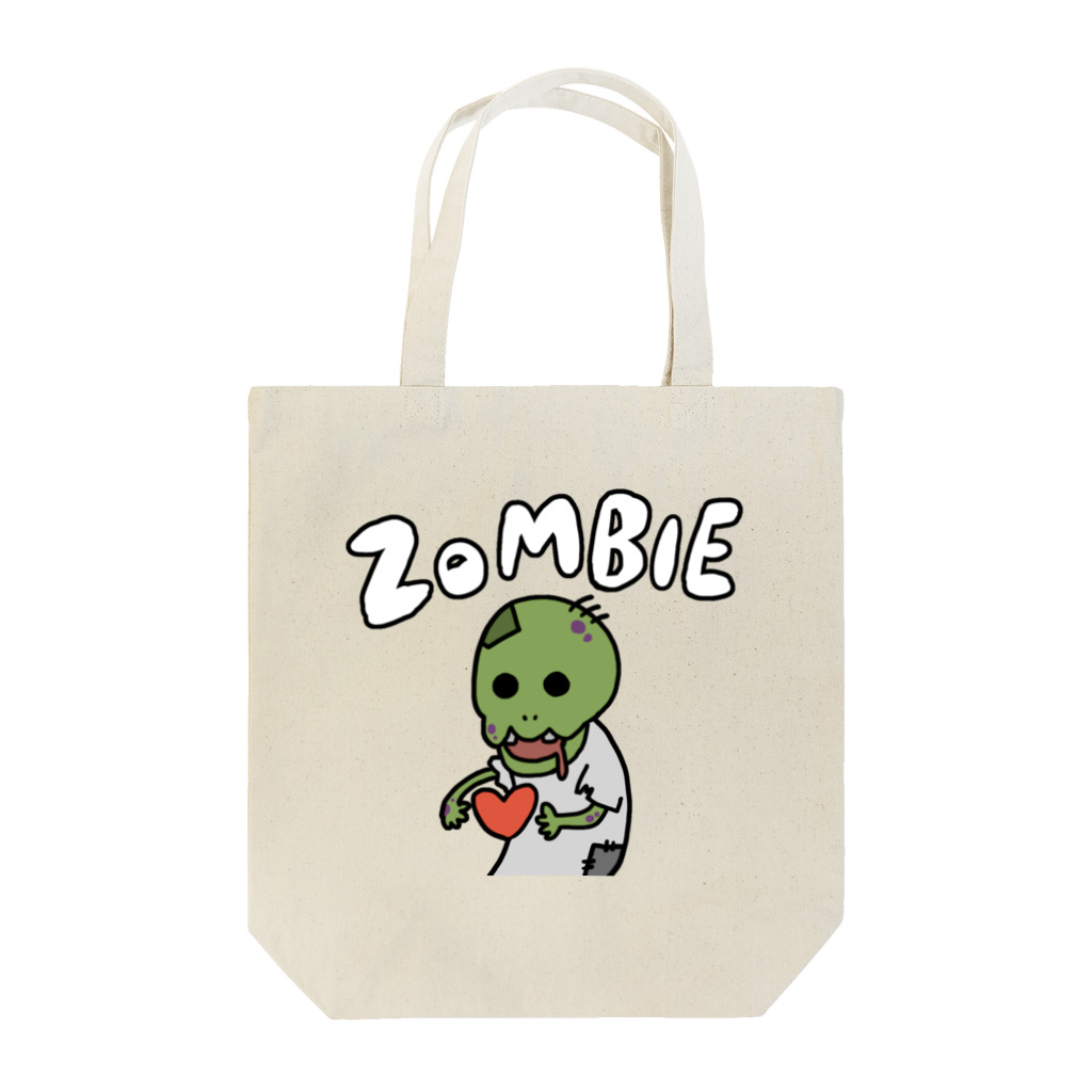 kamingのハートゾンビくん Tote Bag