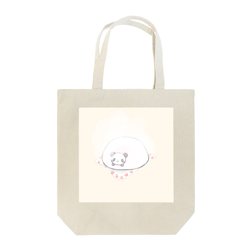 こびうりぱんだちゃんズのほかほか！ぱんだちゃんまん！ Tote Bag