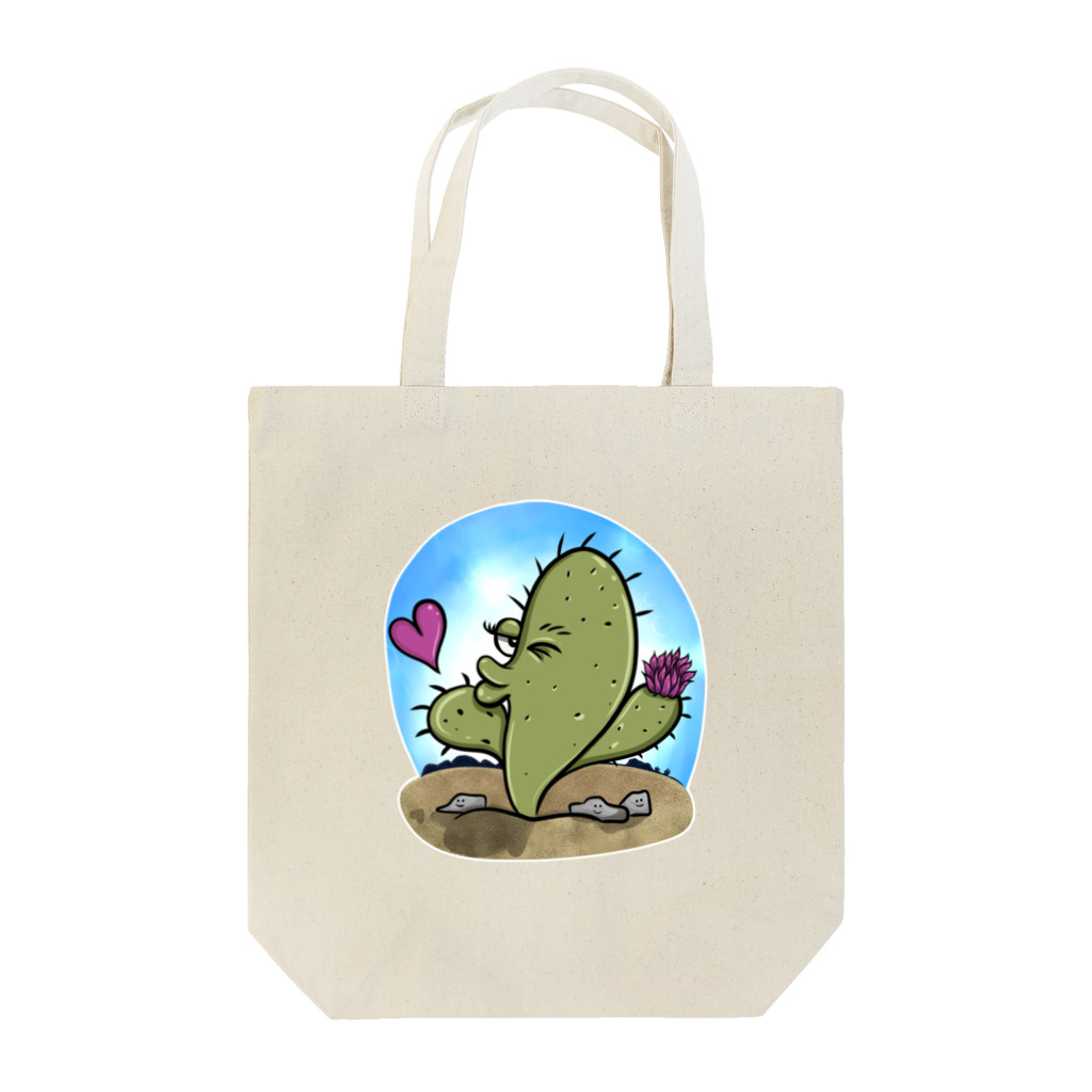 Realm of Ramblesのサボテン - 投げキス Tote Bag