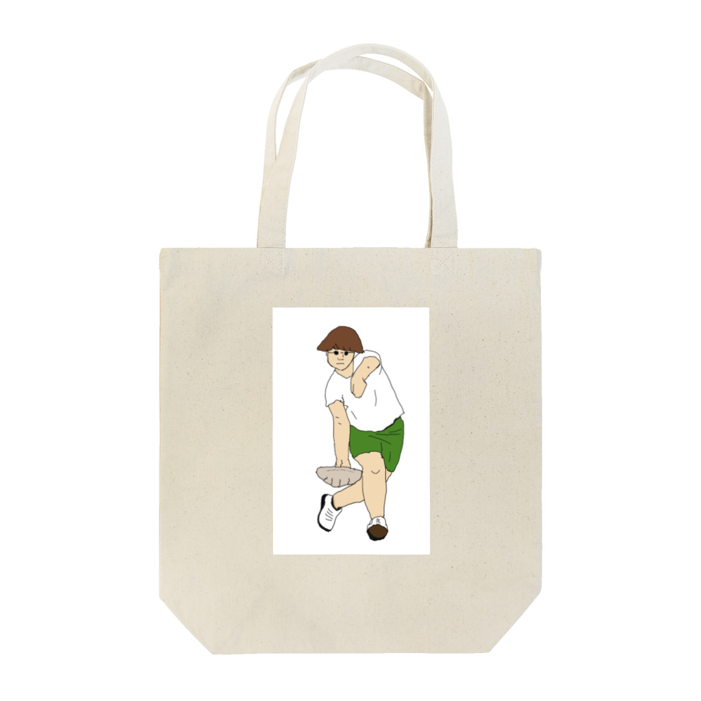 幕張炊飯高校の餃子ヘアーボーイ Tote Bag