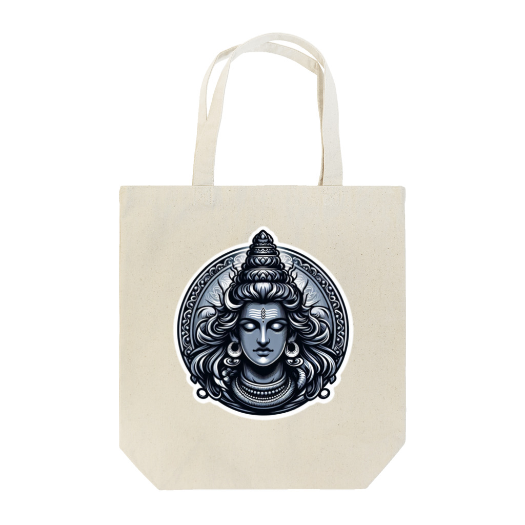 psychedelic mountainのshiva  Tote Bag