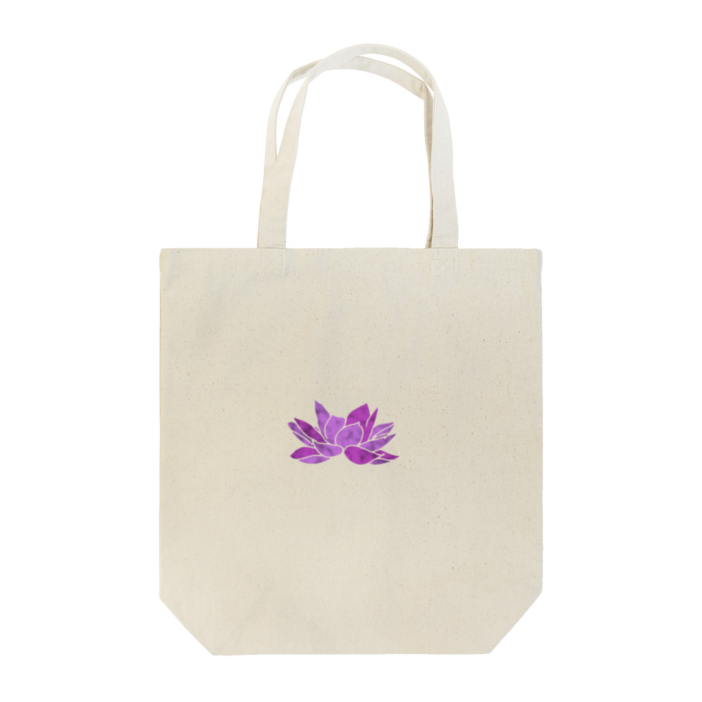 LotusのLotus (紫) Tote Bag